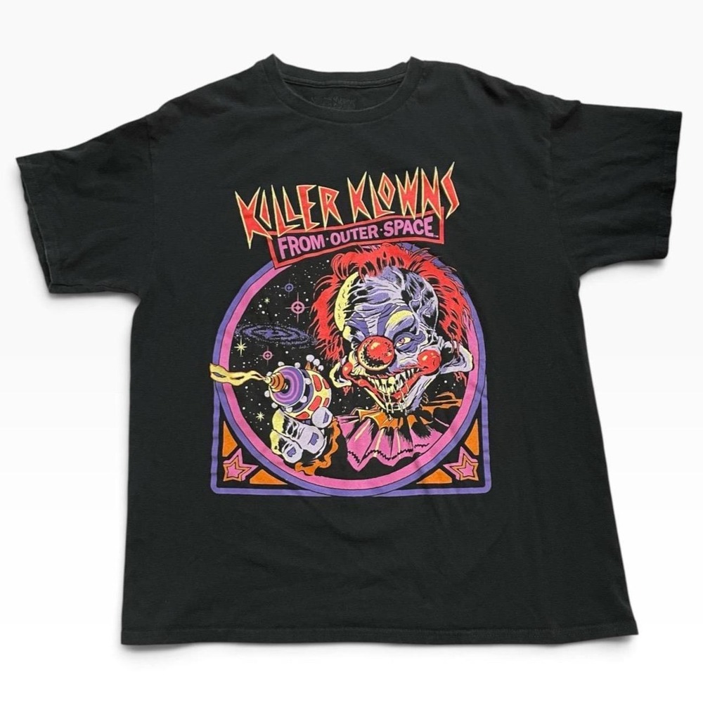 Killer Klowns From Outer Space Graphic T-Shirt Mens Medium Black